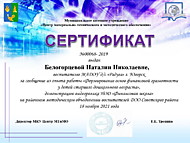 Районное методическое объединение воспитателей ДОО Советского района